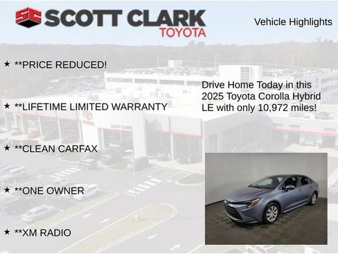 Used 2025 Toyota Corolla LE FWD image 12