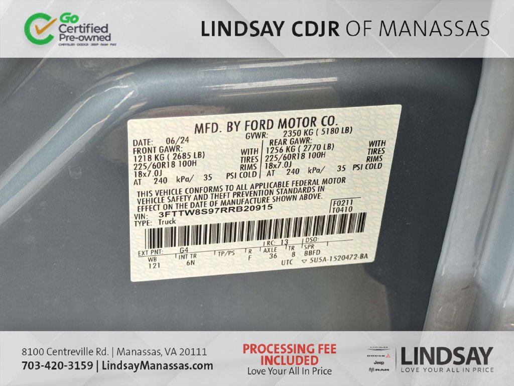 Used 2024 Ford Maverick Lariat AWD/4WD image 32