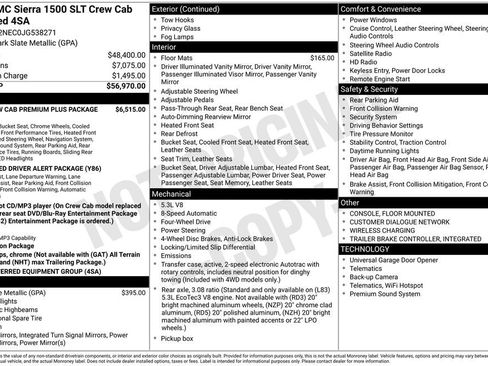Used 2018 GMC Sierra 1500 SLT AWD/4WD image 2