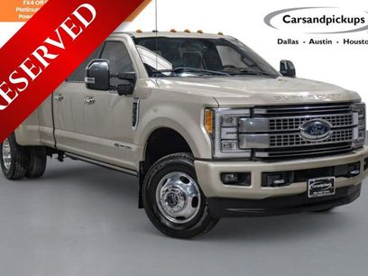 Used 2018 Ford F350 Platinum w/ Platinum Ultimate Package