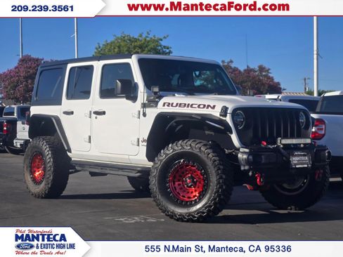 Used 2021 Jeep Wrangler Unlimited Rubicon AWD/4WD image 1