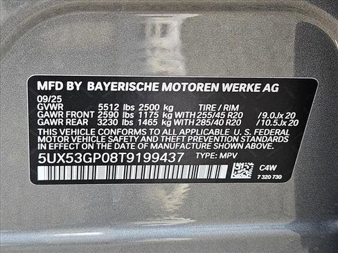 New 2026 BMW X3 xDrive30 w/ Convenience Package image 18