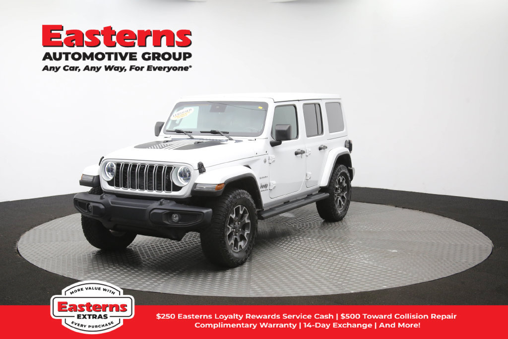 Used 2024 Jeep Wrangler Unlimited Sahara w/ Dual Top Group AWD/4WD image 55