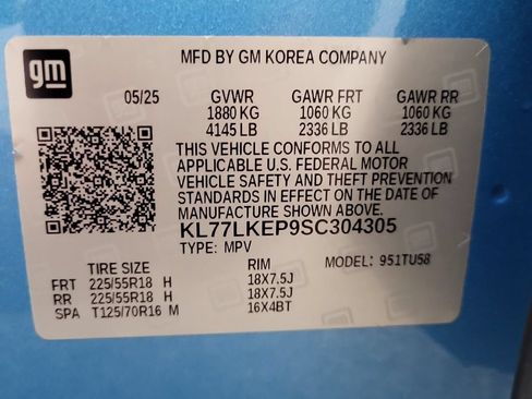 Used 2025 Chevrolet Trax ACTIV w/ Driver Confidence Package FWD image 9