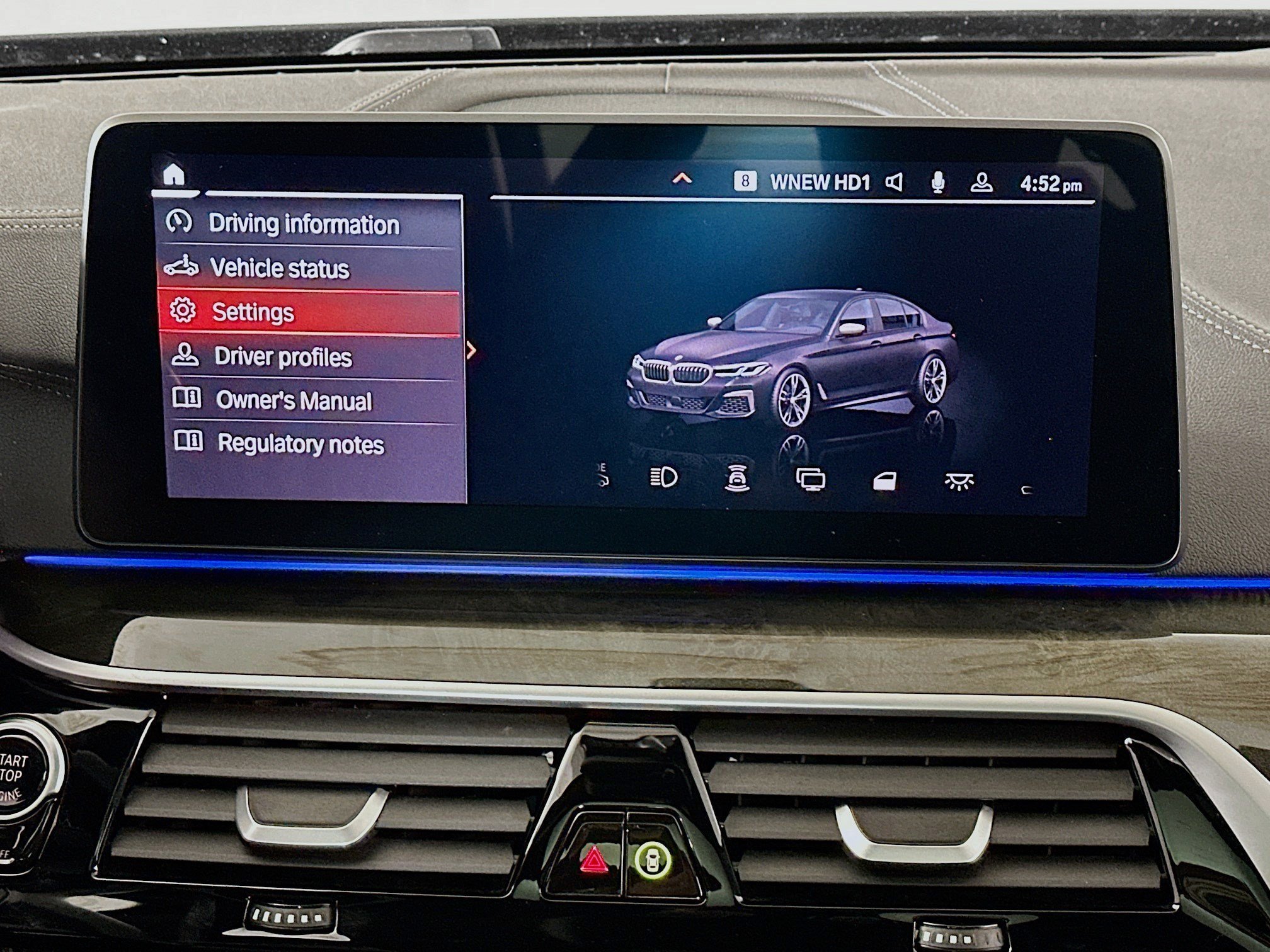 Used 2023 BMW M550i xDrive w/ Executive Package AWD/4WD image 12
