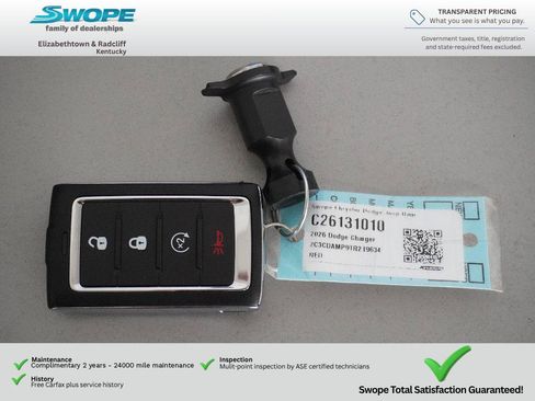 New 2026 Dodge Charger Scat Pack w/ Blacktop Package AWD/4WD image 26
