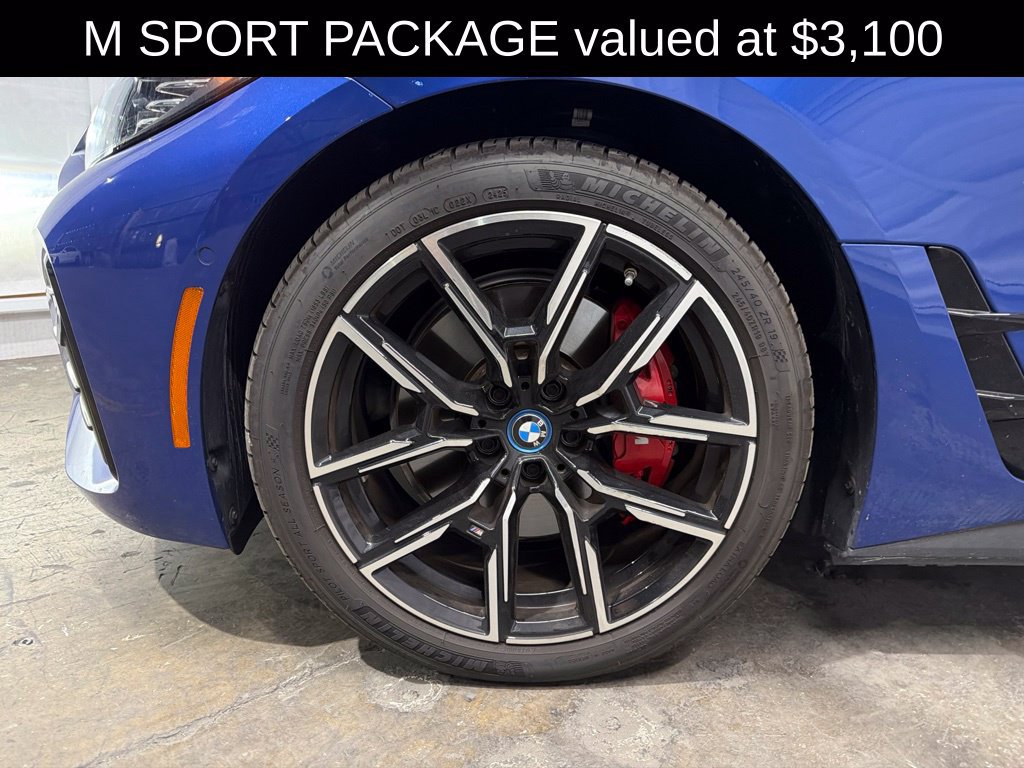 Used 2024 BMW i4 eDrive40 w/ M Sport Package RWD image 2