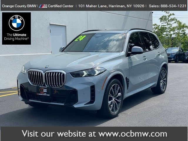 Certified 2024 BMW X5 xDrive40i w/ M Sport Package AWD/4WD image 1