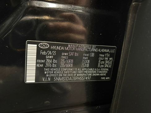 Used 2023 Hyundai Santa Fe SE AWD/4WD image 26