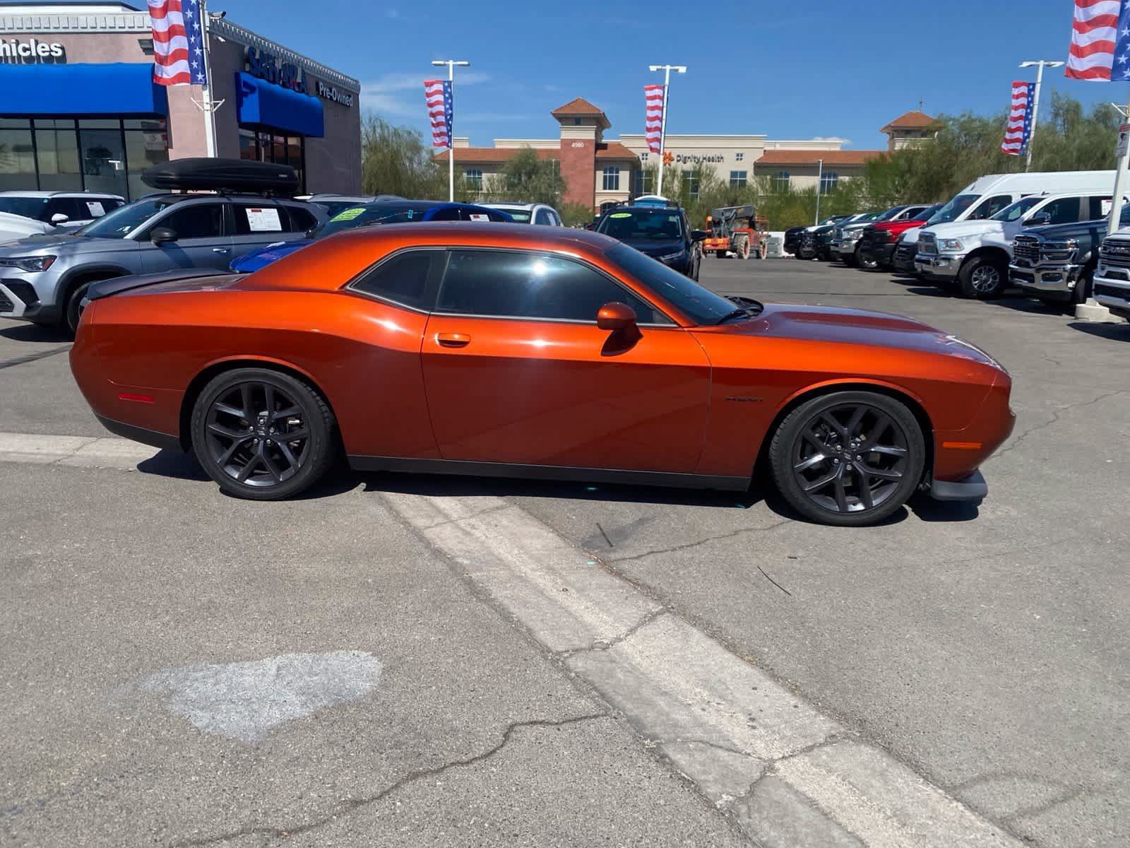 Used 2021 Dodge Challenger R/T w/ Blacktop Package RWD image 4