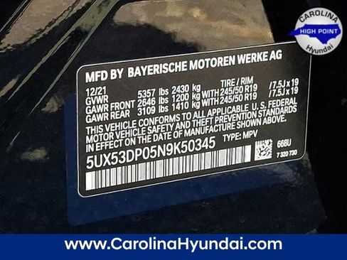 Used 2022 BMW X3 xDrive30i image 27