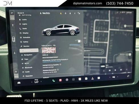 Used 2025 Tesla Model S Plaid AWD/4WD image 2
