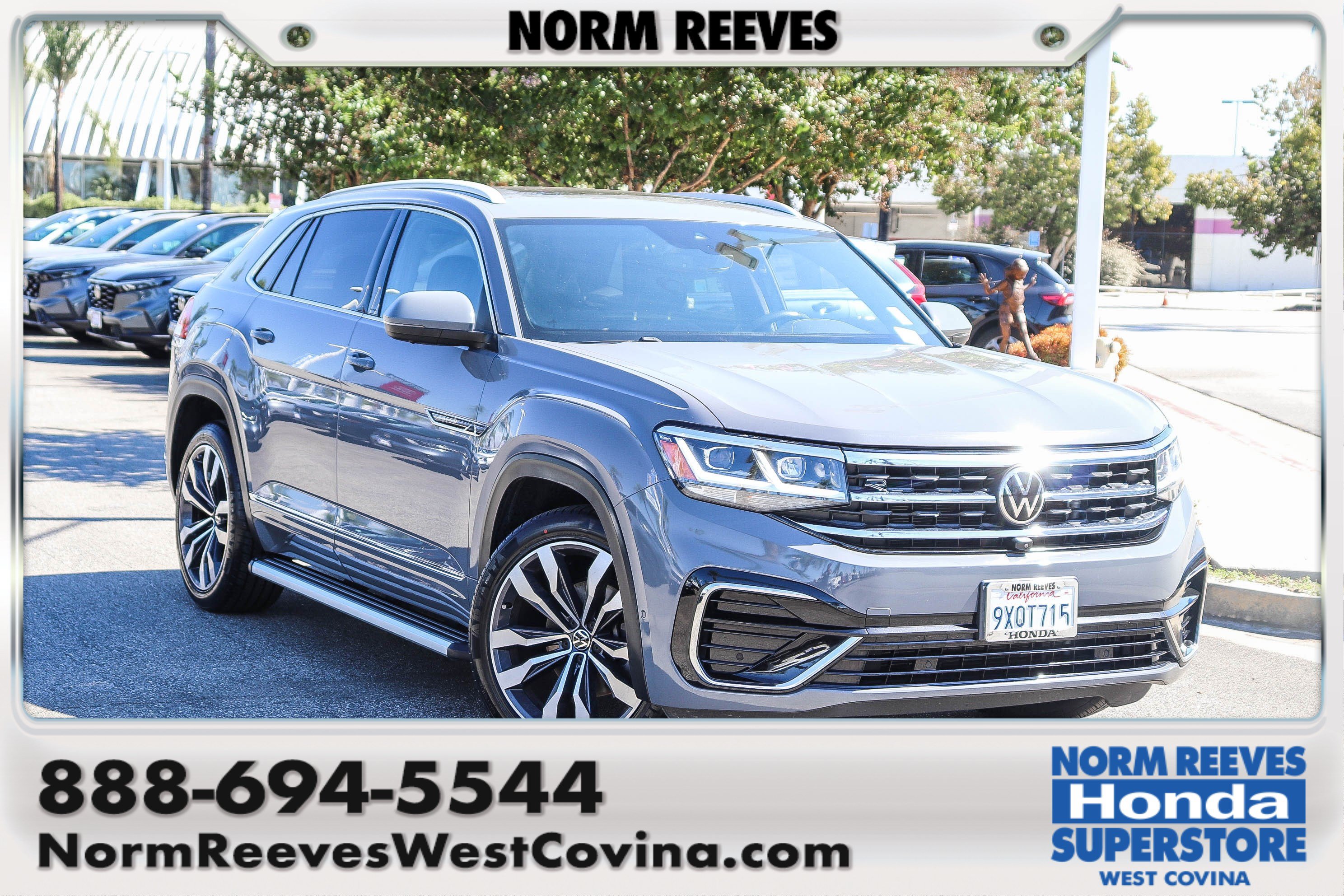 Used 2021 Volkswagen Atlas Cross Sport SEL Premium R-Line AWD/4WD 360° Tour