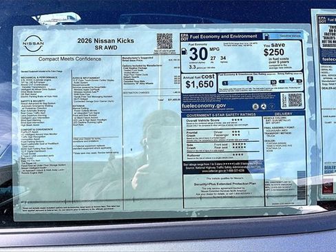 New 2026 Nissan Kicks SR w/ Cold Weather Package image 13