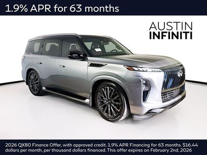 New 2026 INFINITI QX80 Autograph w/ Premium Cargo Package