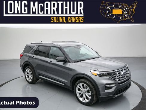 Certified 2023 Ford Explorer Platinum w/ Technology Package image 1