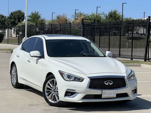Used 2023 INFINITI Q50 Luxe w/ Cargo Package AWD/4WD image 2