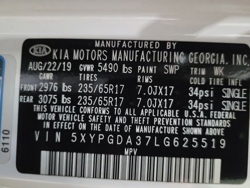 Used 2020 Kia Sorento LX w/ LX I4 Convenience Package image 33