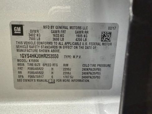 Used 2017 Cadillac Escalade ESV Luxury AWD/4WD image 22