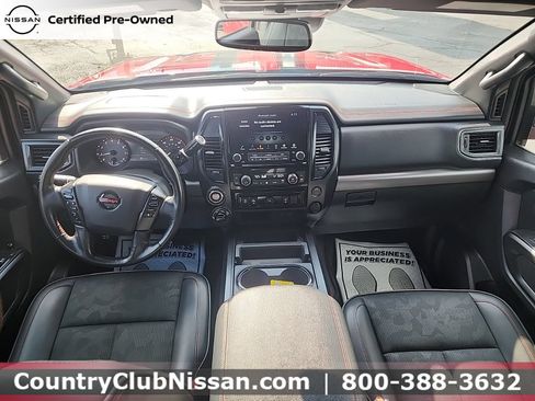 Certified 2022 Nissan Titan PRO-4X w/ Off Road Protection Package AWD/4WD image 25
