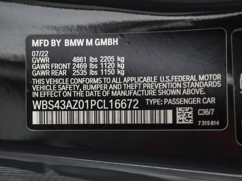 Used 2023 BMW M4 xDrive Competition w/ Parking Assistance Package image 41