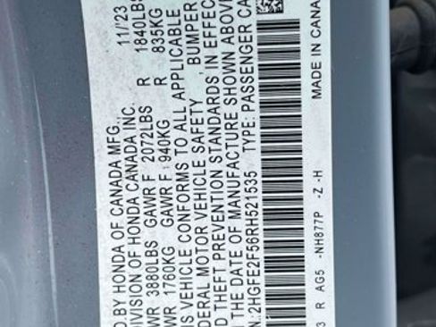 Used 2024 Honda Civic Sport image 21