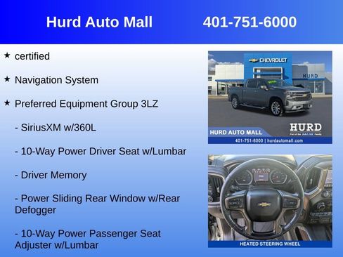 Certified 2021 Chevrolet Silverado 1500 High Country w/ Technology Package image 6