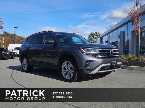Certified 2022 Volkswagen Atlas SE image 1