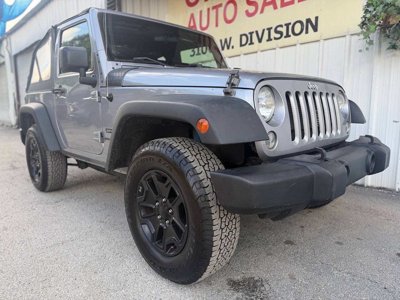 Used 2014 Jeep Wrangler Sport w/ 32" Tire & Wheel Group AWD/4WD image 1