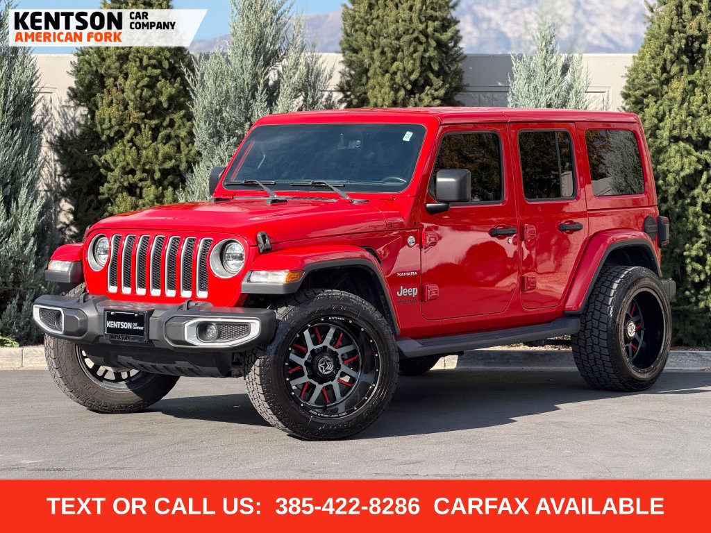 Used 2018 Jeep Wrangler Unlimited Sahara AWD/4WD image 1