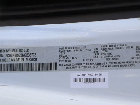 Used 2022 RAM 1500 Tradesman w/ Power & Remote Entry Group RWD image 41