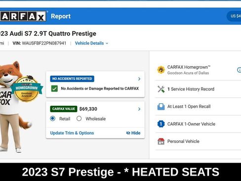 Used 2023 Audi S7 Prestige AWD/4WD image 9