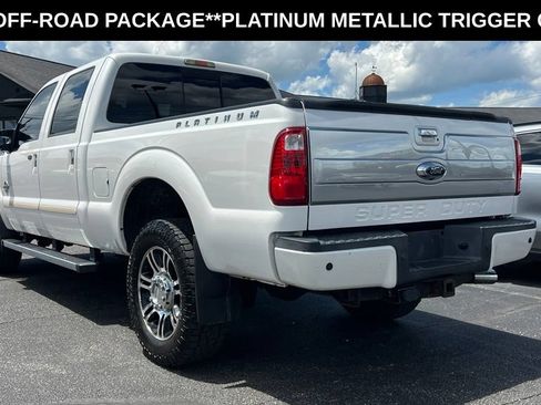 Used 2013 Ford F350 Platinum w/ FX4 Off Road Pkg AWD/4WD image 5