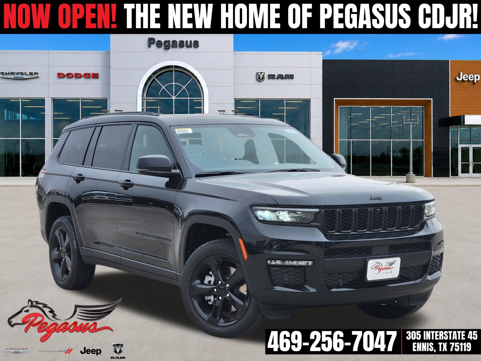 New 2025 Jeep Grand Cherokee L Limited w/ Luxury Tech Group II RWD 360° Tour