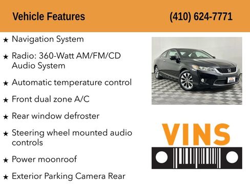 Used 2015 Honda Accord EX-L image 5
