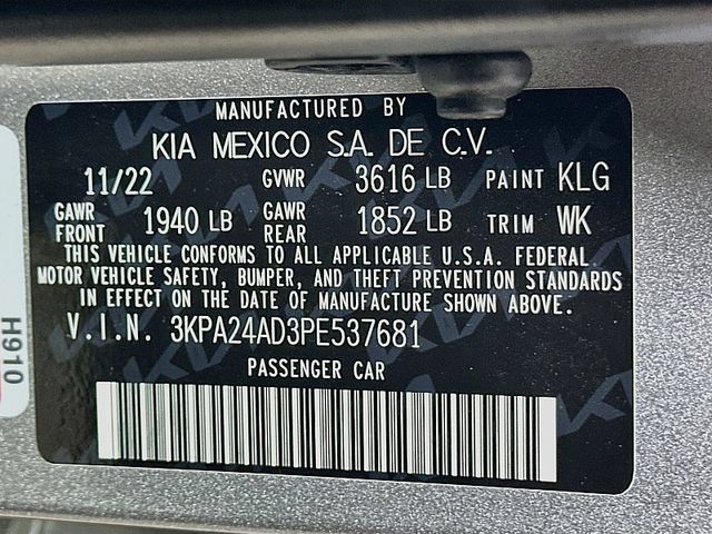 Used 2023 Kia Rio S FWD image 31