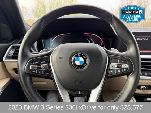 Used 2020 BMW 330i xDrive Sedan w/ Premium Package AWD/4WD image 16