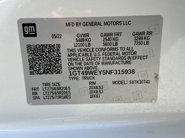 Used 2022 GMC Sierra 3500 Denali w/ Denali Ultimate Package AWD/4WD image 37