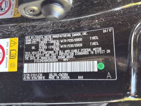 Used 2017 Lexus RX 350 F Sport w/ Accessory Package FWD image 34