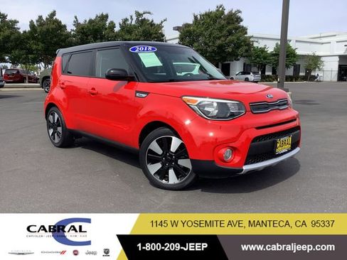 Used 2018 Kia Soul + FWD image 1