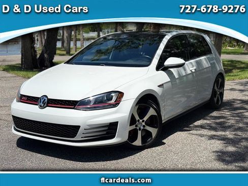 Used 2016 Volkswagen GTI Autobahn w/ Lighting Package (SEL) FWD image 1
