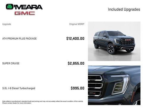 New 2026 GMC Yukon XL AT4 w/ AT4 Premium Plus Package AWD/4WD image 4