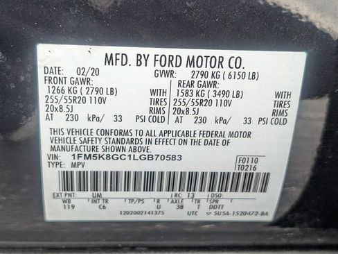 Used 2020 Ford Explorer ST w/ Premium Technology Package AWD/4WD image 27