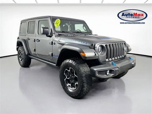Used 2023 Jeep Wrangler Unlimited Rubicon 4xe image 1