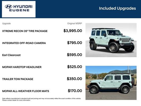 Used 2023 Jeep Wrangler Unlimited Rubicon 392 w/ Xtreme Recon 35" Tire Package image 16