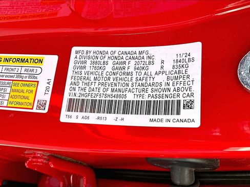 Used 2025 Honda Civic Sport image 36