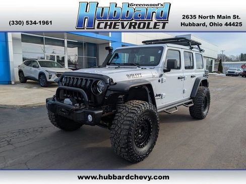 Used 2021 Jeep Wrangler Unlimited Sport image 1