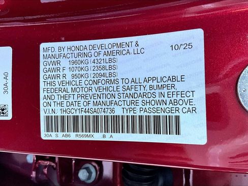 New 2025 Honda Accord SE image 19