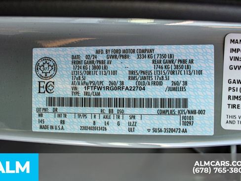 Used 2024 Ford F150 Raptor image 43