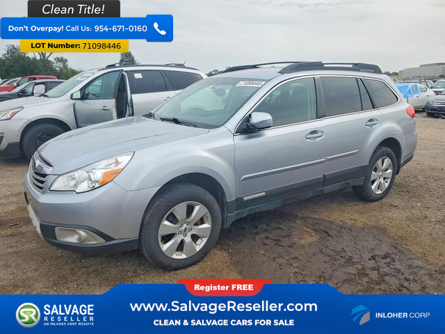 Used 2012 Subaru Outback 2.5i Limited w/ Popular Pkg 1B AWD/4WD image 1